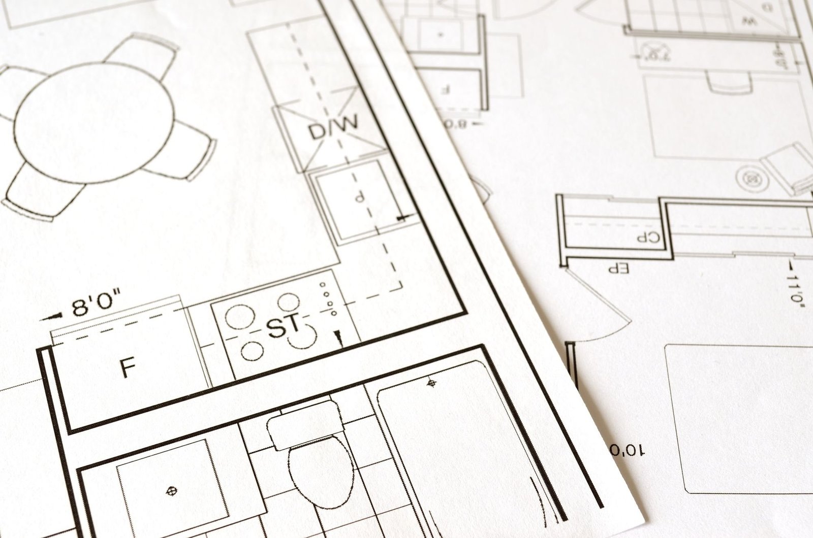 Architectural floor plan drawing